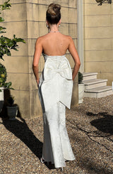 Fioreclo Felisia Maxi Dress in Ivory
