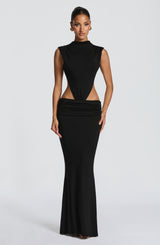 Fioreclo Fenwyn Maxi Dress in Black