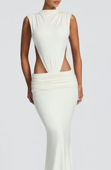 Fioreclo Fenwyn Maxi Dress in Ivory