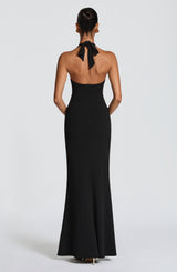 Fioreclo Fernya Maxi Dress in Black