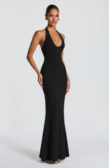 Fioreclo Fernya Maxi Dress in Black