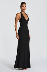 Fioreclo Fernya Maxi Dress in Black