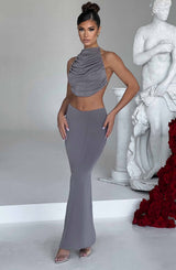 Fioreclo Fifianne Top in Charcoal