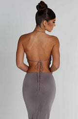 Fioreclo Fifianne Top in Charcoal