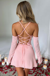 Fioreclo Fionelle Mini Dress in Blush