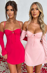 Fioreclo Fionelle Mini Dress in Blush