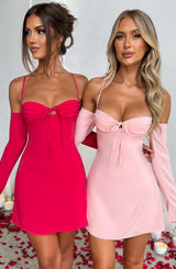 Fioreclo Fionelle Mini Dress in Blush