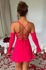 Fioreclo Fionelle Mini Dress in Pink