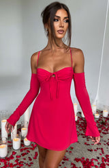 Fioreclo Fionelle Mini Dress in Pink