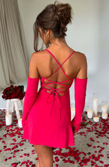 Fioreclo Fionelle Mini Dress in Pink