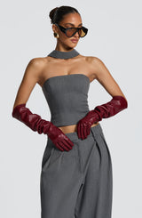 Fioreclo Frannie Gloves in Burgundy
