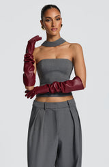 Fioreclo Frannie Gloves in Burgundy