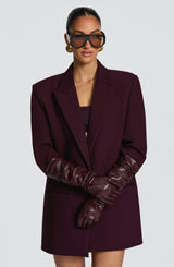 Fioreclo Frannie Gloves in Plum