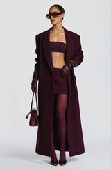 Fioreclo Frannie Gloves in Plum