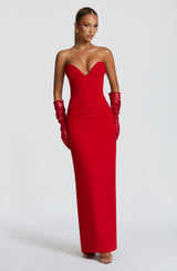 Fioreclo Frannie Gloves in Red