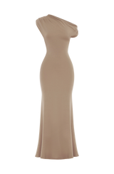 Fioreclo Fyora Maxi Dress in Stone