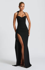 Fioreclo Genelle Maxi Dress in Black