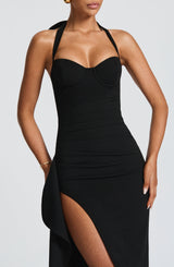 Fioreclo Genelle Maxi Dress in Black