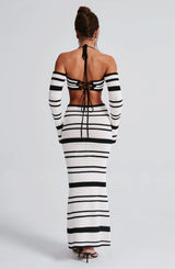 Fioreclo Georgie Top in Black/White