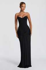 Fioreclo Giana Maxi Dress in Black