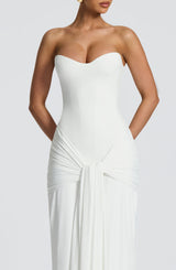 Fioreclo Giana Maxi Dress in Ivory