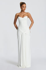Fioreclo Giana Maxi Dress in Ivory