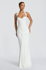 Fioreclo Giana Maxi Dress in Ivory