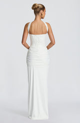Fioreclo Giana Maxi Dress in Ivory