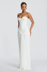 Fioreclo Giana Maxi Dress in Ivory