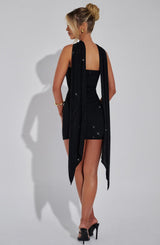 Fioreclo Ginnia Mini Dress in Black