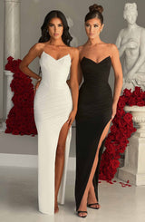 Fioreclo Giovina Maxi Dress in Black