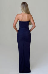 Fioreclo Giovina Maxi Dress in Navy
