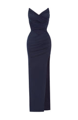 Fioreclo Giovina Maxi Dress in Navy