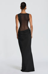 Fioreclo Gracelle Maxi Dress in Black