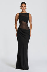 Fioreclo Gracelle Maxi Dress in Black
