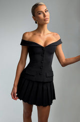 Fioreclo Gretchel Mini Skirt in Black