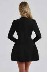 Fioreclo Gretta Mini Dress in Black
