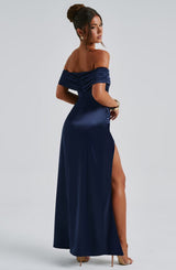 Fioreclo Gwendolina Maxi Dress in Navy