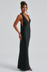 Fioreclo Halora Maxi Dress in Black