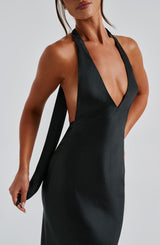 Fioreclo Halora Maxi Dress in Black