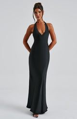Fioreclo Halora Maxi Dress in Black