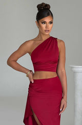 Fioreclo Halsyn Top in Wine
