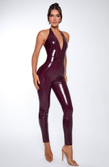 Fioreclo Harlyn Bodysuit in Cherry Lacquer