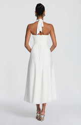 Fioreclo Haylen Midi Dress in Ivory