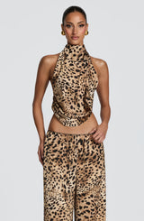 Fioreclo Hazelle Top in Leopard Print