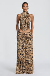 Fioreclo Hazelle Top in Leopard Print