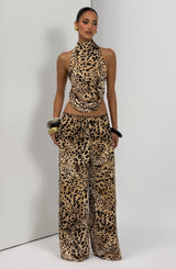 Fioreclo Hazelle Top in Leopard Print