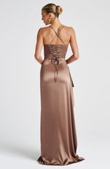 Fioreclo Helena Maxi Dress in Hazel