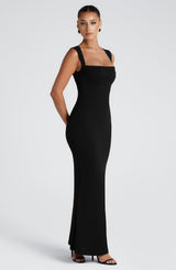 Fioreclo Helenya Maxi Dress in Black