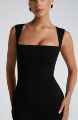 Fioreclo Helenya Maxi Dress in Black